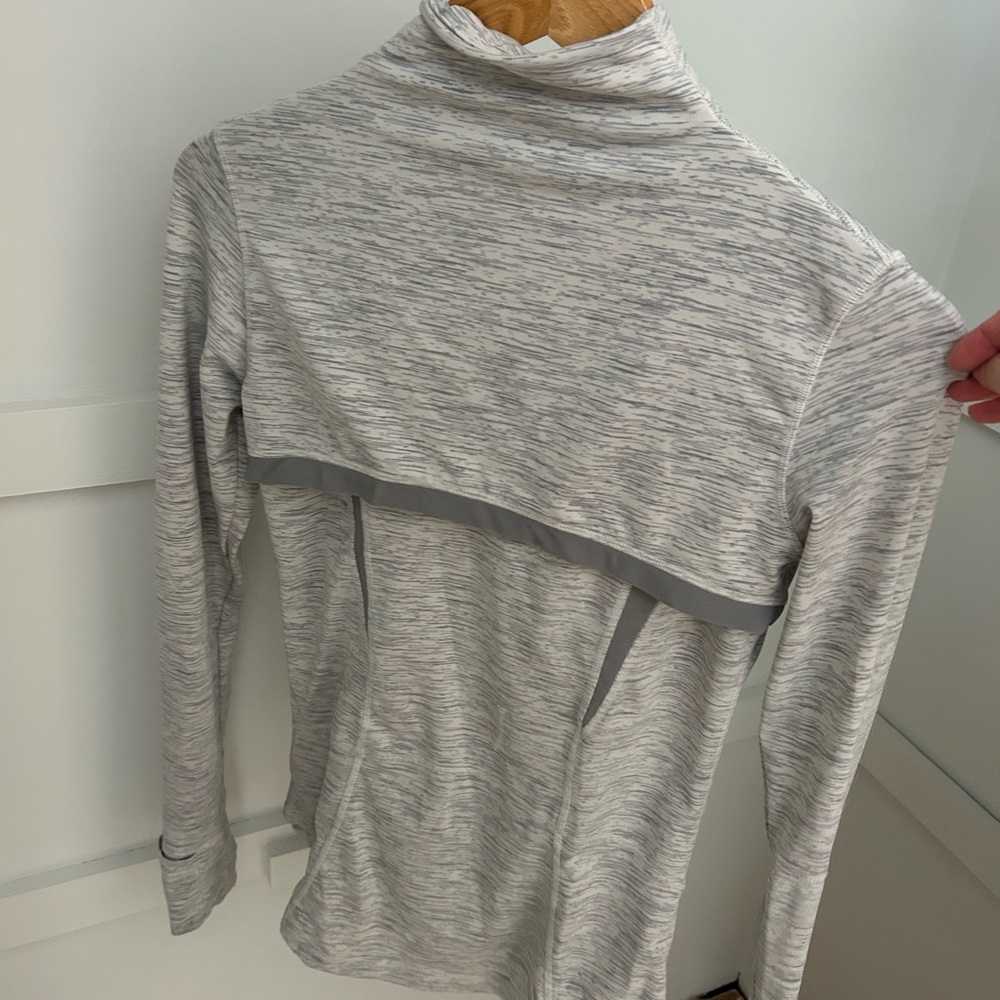 Gray Zip-Up Jacket - Picture 2 of 3